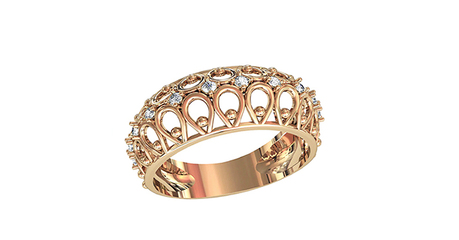 кт275 Воздушное кольцо «Паутинка» — объём без тяжести