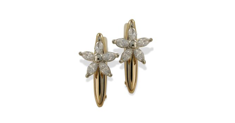 кт315 Серьги «Флора» — цветы, но без слащавости