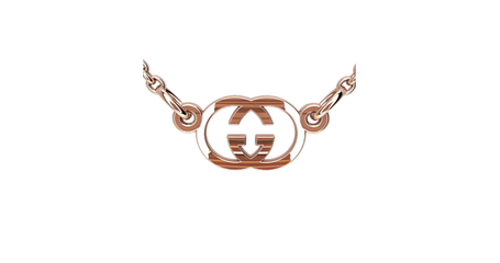 кт429 Золотой подвес в стиле Gucci*