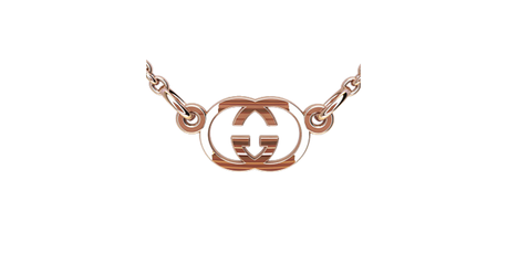 кт429 Золотой подвес в стиле Gucci*