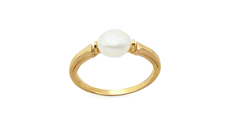 кц288 Белый жемчуг в золоте 