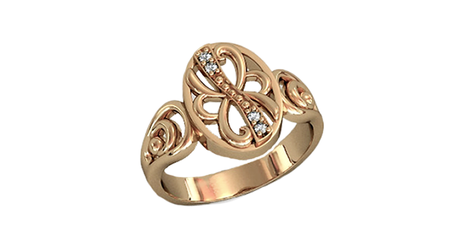 кц300 Печатка в золоте.