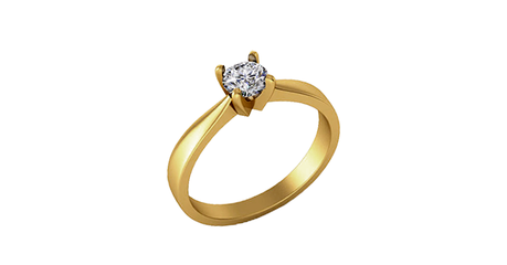  кб052 Золотое кольцо «Всё внимание — камню»