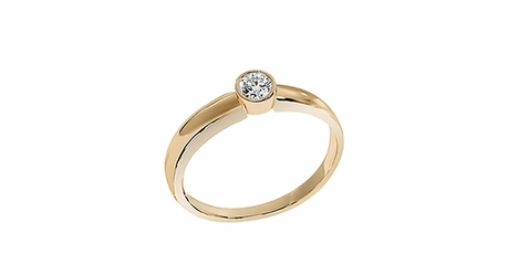 кб106 Кольцо из золота для предложения