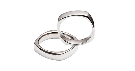 Покрытые белым родием 