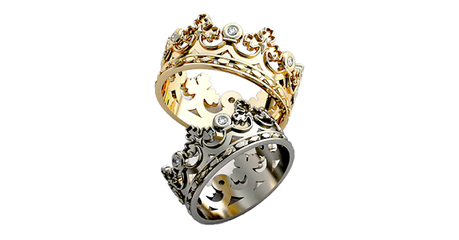 ко017 Обручальные кольца 