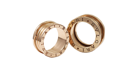 ко020 Обручальные кольца, стиль Bvlgari*