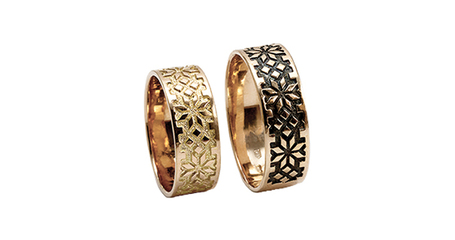 ко064 Славянские обручальные кольца 