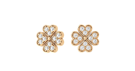 сц021 Серьги-гвоздики 