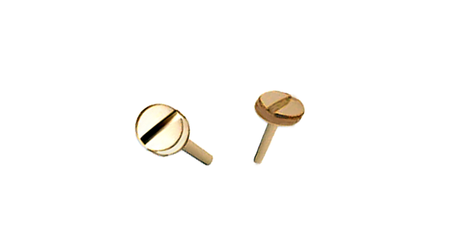 сц042 Серьги-гвоздики без камней.