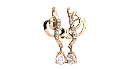 ср253 Серьги-подвески 