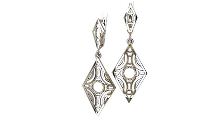 ср293 Серьги-подвески 