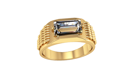 пч071 Печатка с крупным камнем