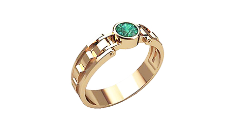 пч080 Печатка в виде браслета 