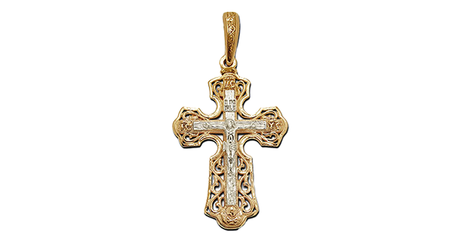 кр018 Крест православный