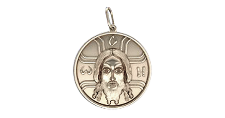 кр087 Кулон Спас Нерукотворный