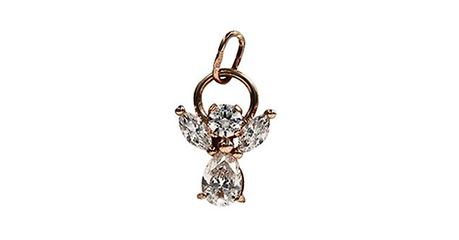 пд025 Подвес с фианитами 