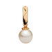 пд041 Подвес с белым жемчугом 