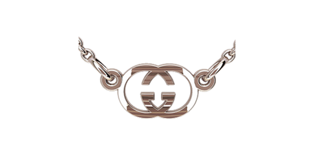 пд056 Золотой подвес в стиле Gucci*