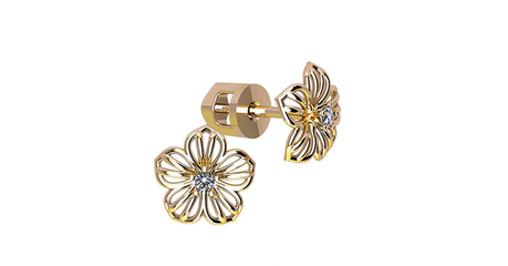 дт020 Серьги детские 