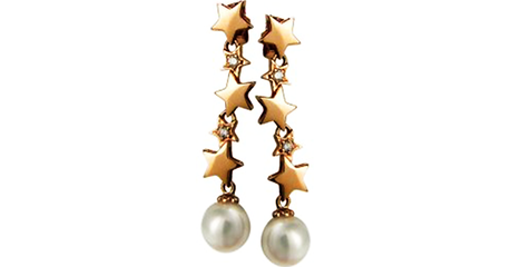  дт065  Нарядные серьги-подвески