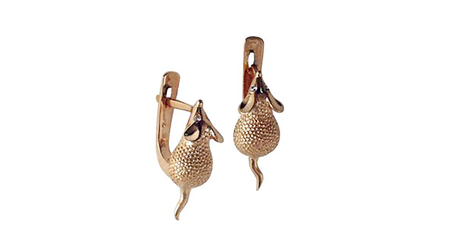 дт074 Серьги детские 