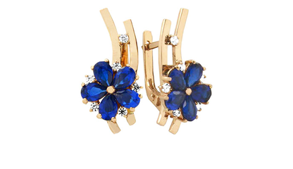 ск002 Нарядные серьги 