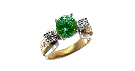 ск018 Массивное золотое кольцо