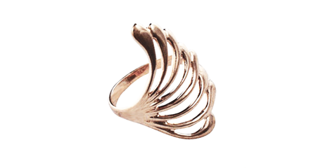 ск071 Кольцо золотое 