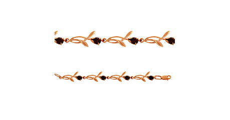 Нежный браслет с фианитами бр001