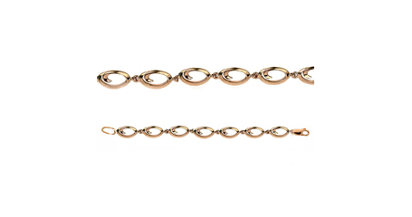 Изящный браслет без камней бр015