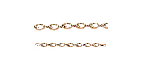 Изящный браслет без камней бр015