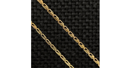 Цепь штампованная №7, застежка-карабин. Цена - за 50 см.