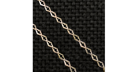 Цепь штампованная №10, застежка-карабин. Цена - за 50 см.