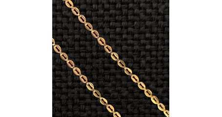 Цепь штампованная №12, застежка-карабин. Цена - за 50 см.