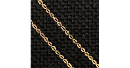 Цепь штампованная №13, застежка-карабин. Цена - за 50 см.