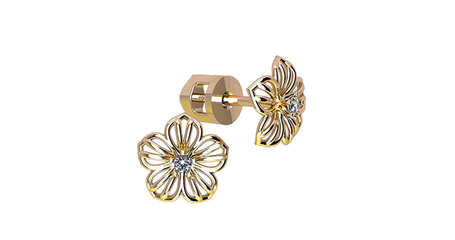 дт061 Серьги детские 