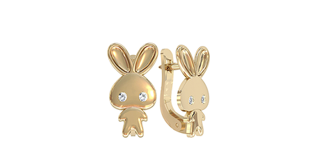 дт064  Серьги детские 