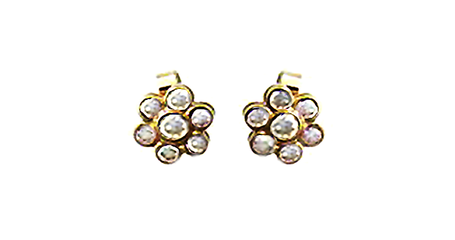 дт087 Серьги - пусеты 