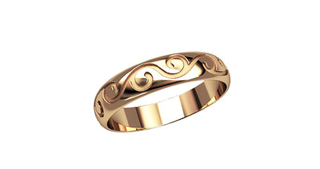 кц115 Золотое колечко на каждый день 