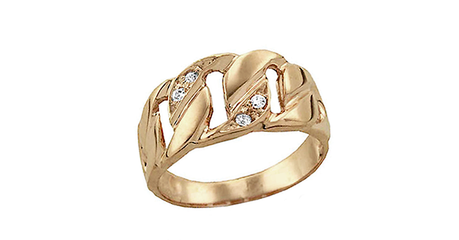 кц343 Золотое кольцо 