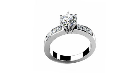 кб023 Золотое кольцо с крупным камнем по центру. 