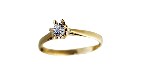 кб067 Тонкое колечко для девушки «Снежинка».