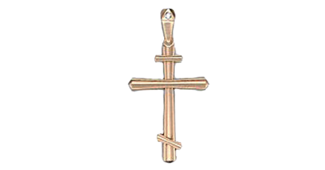 кр035 Крест со вставками