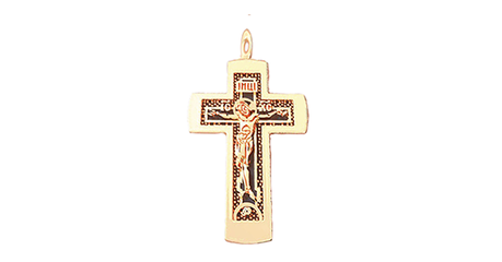 кр038 Крест православный