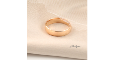 №137 Обручальное кольцо Классика с комфортом р.19,0