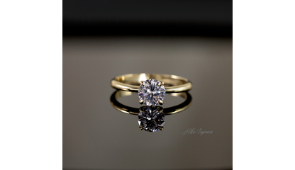 №204 Золотое кольцо для подарка.р.16,4