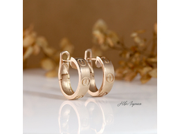 №234 Серьги в стиле Cartier* 