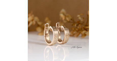 №234 Серьги в стиле Cartier* 