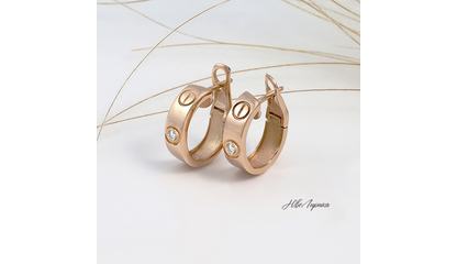 №288 Серьги в стиле Cartier*